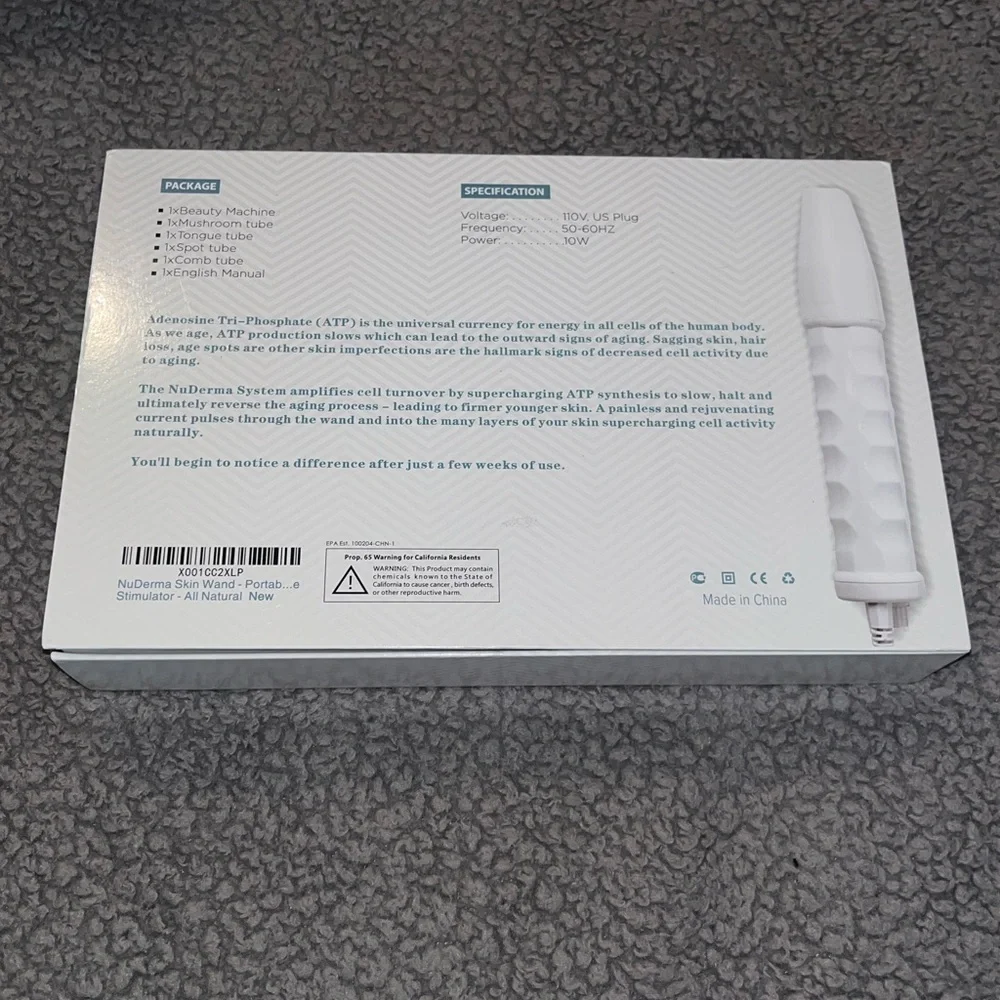 Pure NuDerma Natural Dermal Cell Energy Amplification‎ System - New w/ Open Box